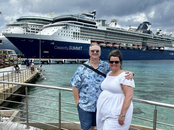 John & Tressa Audiobooks at Sea cruise